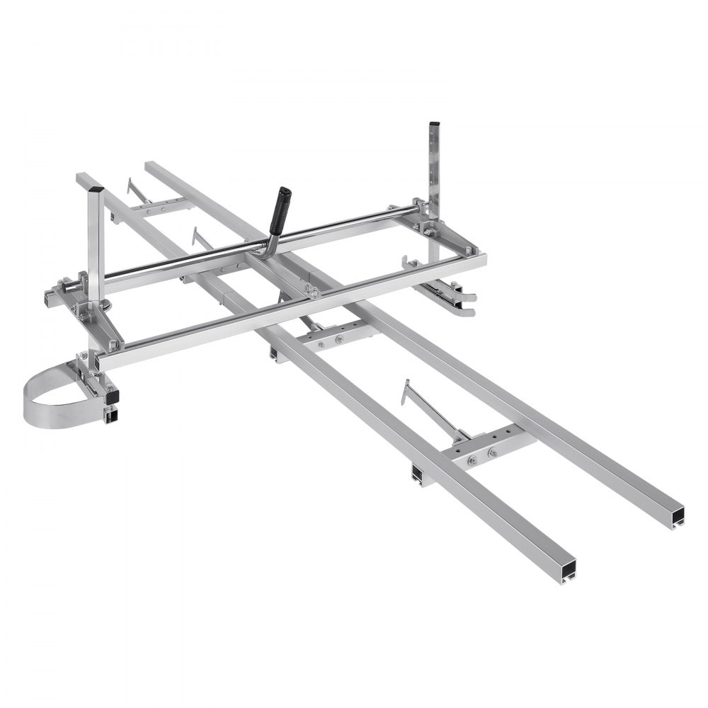 VEVOR Chainsaw Mill and Rail Mill Guide System, Portable Sawmill 36 cm-91 cm Guide Bar, 2.74 m Aluminum Saw Milling Rail Guide with Chainsaw Planking Mill for Woodworkers and Carpenters
