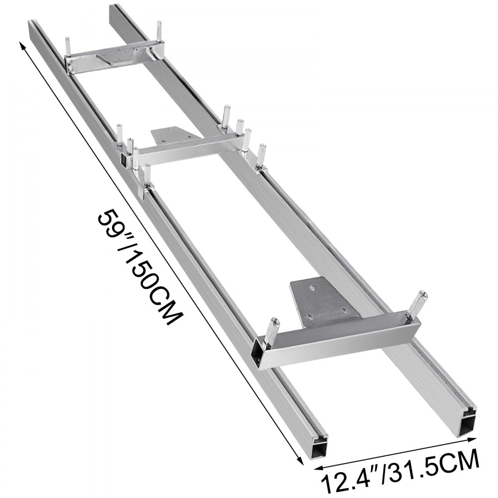 Chainsaw rail Mill Guide System 5ft 1.5m 2 Reinforce Trees Durable Reliable