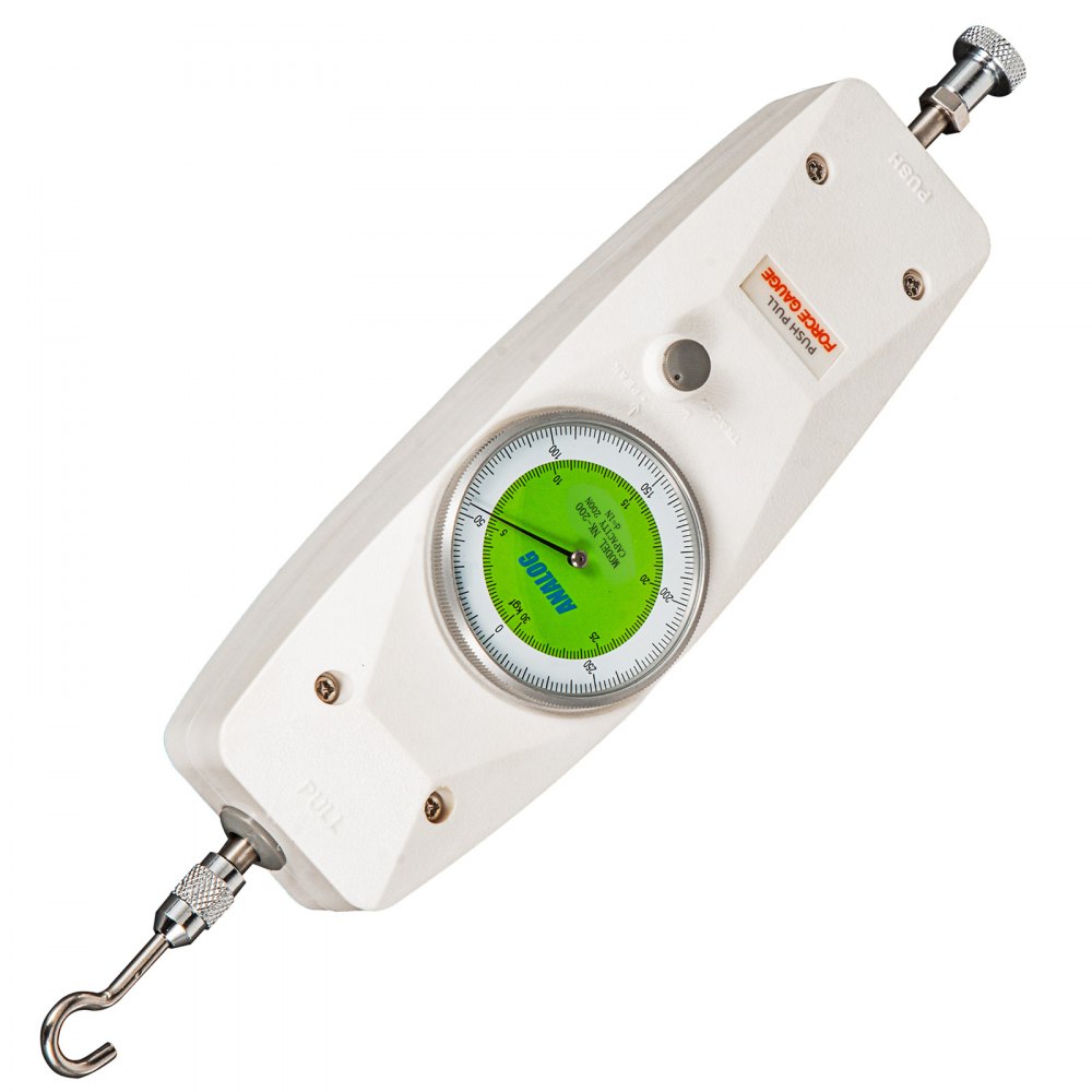 VEVOR Push Pull Force Gauge Push Pull Gauge 200N/20KG Dial Push Pull Force Meter