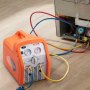 VEVOR 3/4 HP Refrigerant Recovery Machine - Portable AC Recovery Machine with High Pressure Protection, 220V 50Hz Refrigerant Recycle Machine HVAC for Car Air Conditioning, Vapor Liquid Refrigerant