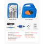 VEVOR Portable Refrigerant Recovery Machine, 3/4 HP 220-240V 50Hz Single Cylinder AC Recovery Machine for Liquid Vapor Refrigerant, 1450 RPM Recycling Unit HVAC for Automotive & Household Air Conditioning