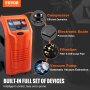 VEVOR Fully Automatic Refrigerant Recovery Machine - Dual Cylinder AC Recovery Machine Kit Built in Compressor/Electronic Scale/Filter/ Recovery Tank, Recovery Machine HVAC Only for R134A+R1234YF