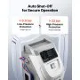 VEVOR Fully Automatic Refrigerant Recovery Machine for R134a & 1234fy, ≥98.5% Accuracy, 10-Inch Touch Screen, AC Recovery, Vacuum, and Recharging for Standard and High Voltage Automotive A/C Systems