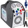 VEVOR Refrigerant Recovery Machine HVAC Recovery Machine 220-240VAC Refrigerant RG6 50HZ Refrigerant Recovery Air Conditioning Repair Tool