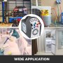 VEVOR Refrigerant Recovery Machine HVAC Recovery Machine 220-240VAC Refrigerant RG6 50HZ Refrigerant Recovery Air Conditioning Repair Tool