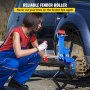 VEVOR Rodillo de guardabarros resistente para reformar guardabarros, herramienta extensible, rodillo de arco de rueda, formador de abocardado para mantenimiento de automóviles (rodillo de guardabarros)