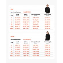 VEVOR Men Pullover Hoodie 3X-Large Size Black Fleece Pullover Hooded Sweatshirt