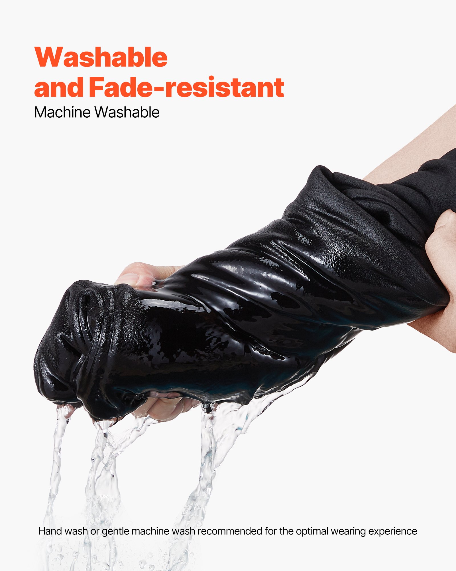 VEVOR Men Pullover Hoodie, 3X-Large Size, Fleece Long Sleeve Comfy Casual Basic Pullover Hooded Sweatshirt, Warm & Skin-friendly, Practical & Trendy, Black Hoodie with Large Pocket for Fall & Winter