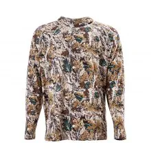 VEVOR Camo Hoodie, XX-Large Size, Men Pullover Hooded Sweatshirt, Moisture Wicking & Breathable, Quick-dry, Hiking Fishing Shirt with Hood, Long Sleeves Hunting Shirts for Spring & Summer Outdoor Work