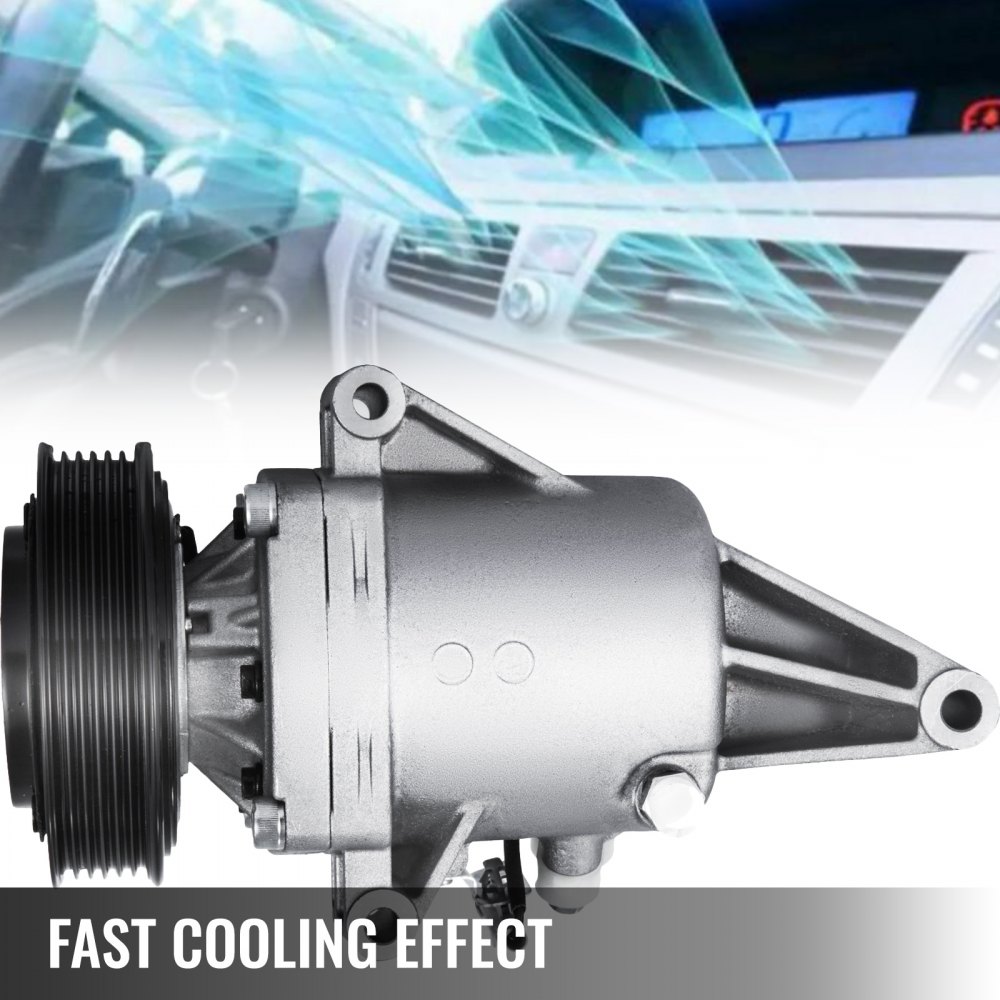 A/C Compressor & Clutch Fits Suzuki SX4 2.0L L4 2010-2013