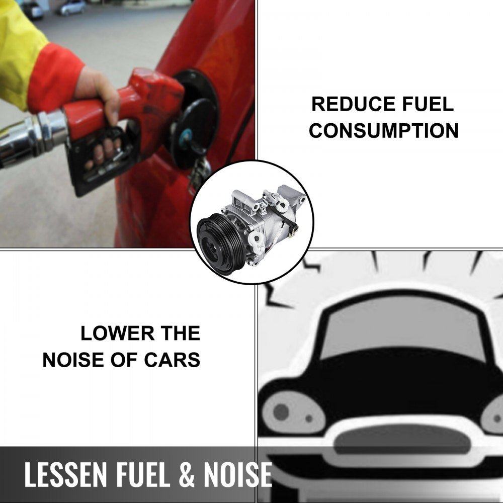 A/C Compressor & Clutch Fits Suzuki SX4 2.0L L4 2010-2013