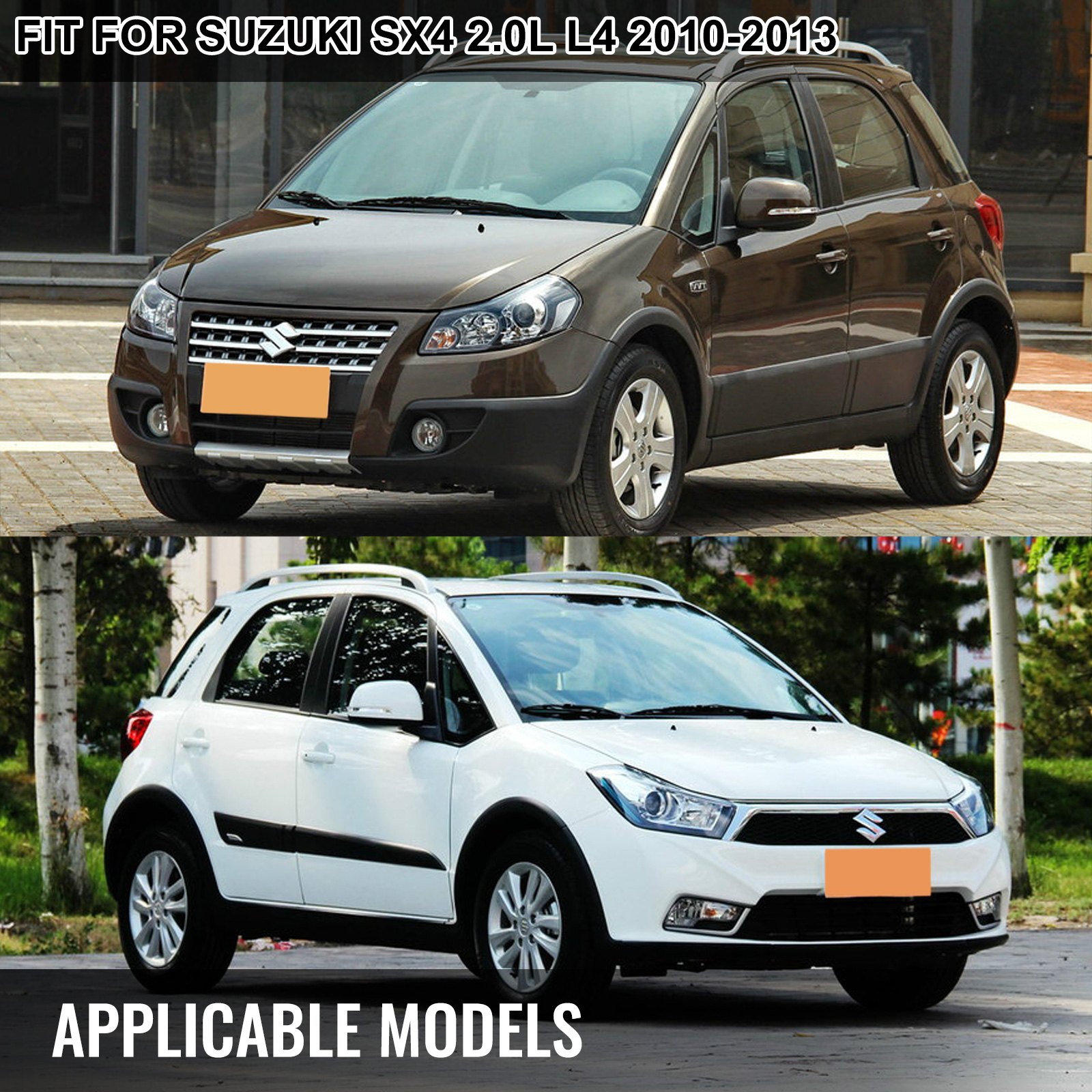 A/C Compressor & Clutch Fits Suzuki SX4 2.0L L4 2010-2013