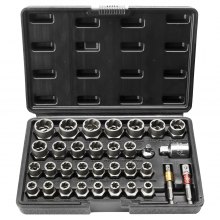 4x Screw Extractor Set for Broken Stripped Screws Bolt Remover Tool D3-12mm, Tool Sets, Hand Tools, Tools