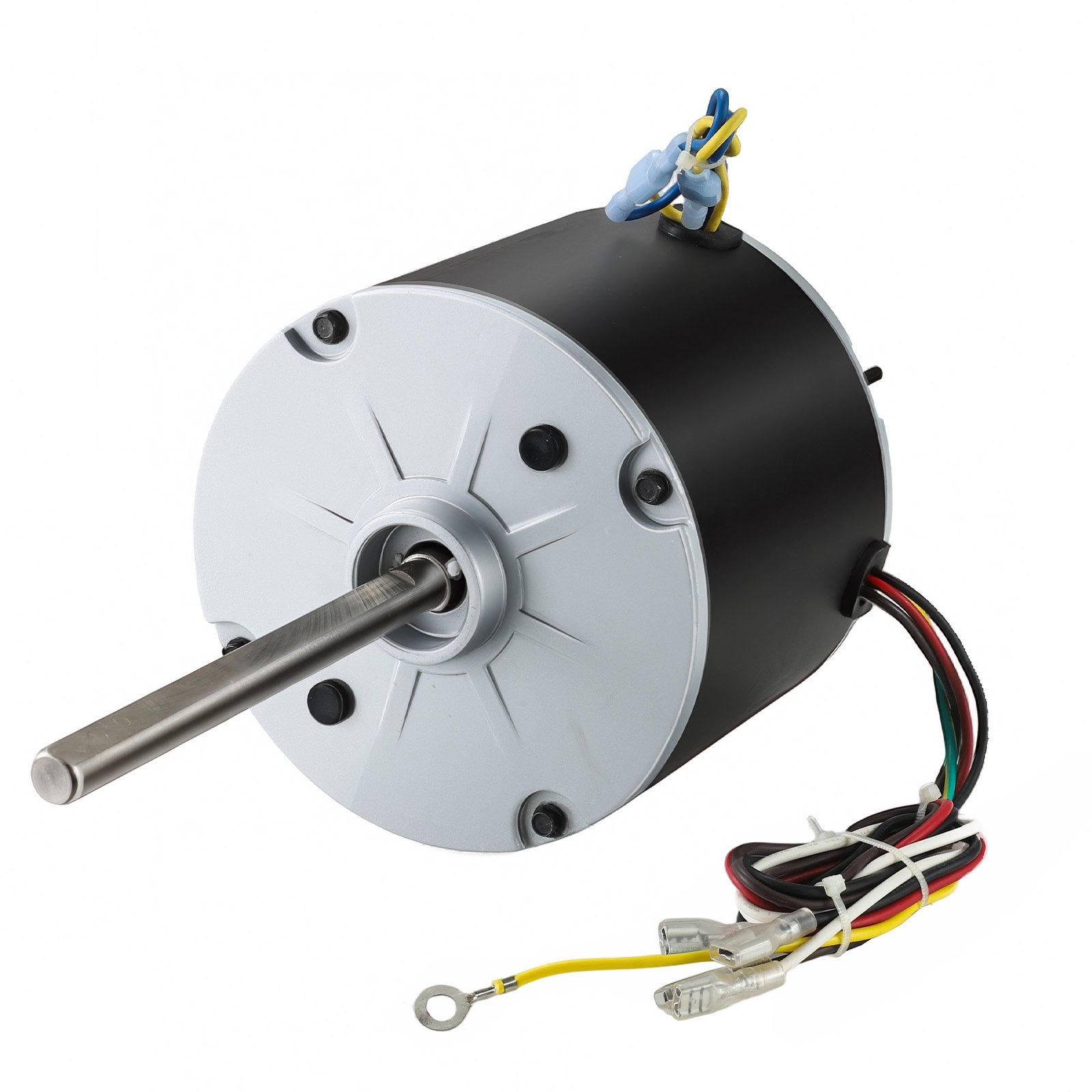 VEVOR Condenser Fan Motor with Capacitor, 1/3HP 1075RPM 208-230V, Compatible with GE Genteq K55HXGDD-81195 5KCP39GGY209AS, Fasco D925 D7908, Dayton EM3729F, Century FSE1036SV1, Rheem Ruud 51-100998-05