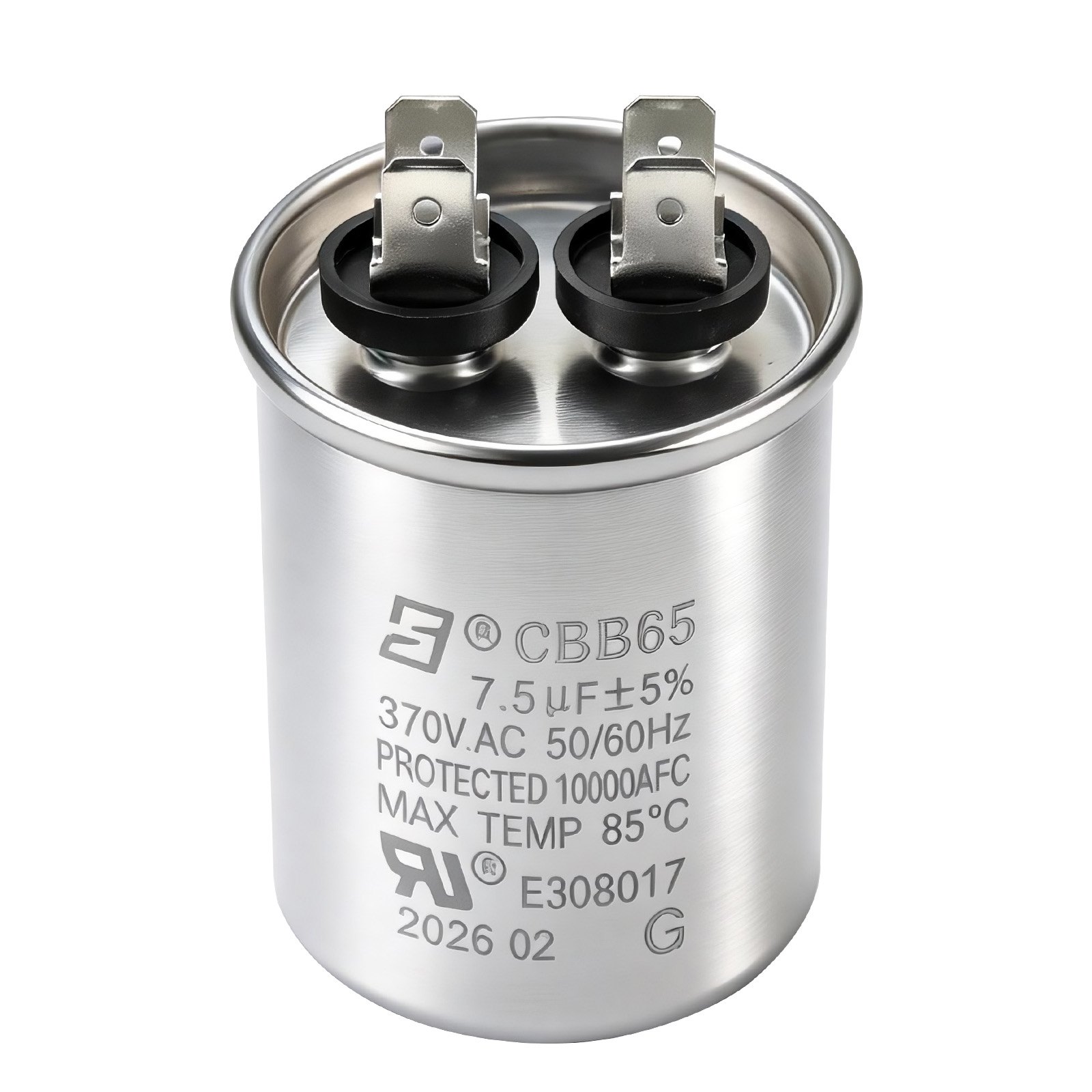 VEVOR Condenser Fan Motor with Capacitor, 1/3HP 1075RPM 208-230V, Compatible with GE Genteq K55HXGDD-81195 5KCP39GGY209AS, Fasco D925 D7908, Dayton EM3729F, Century FSE1036SV1, Rheem Ruud 51-100998-05