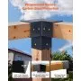 4x4 Inch Pergola Bracket Kit Inner 3.5x3.5 3- and 4-Way Brackets for Gazebo