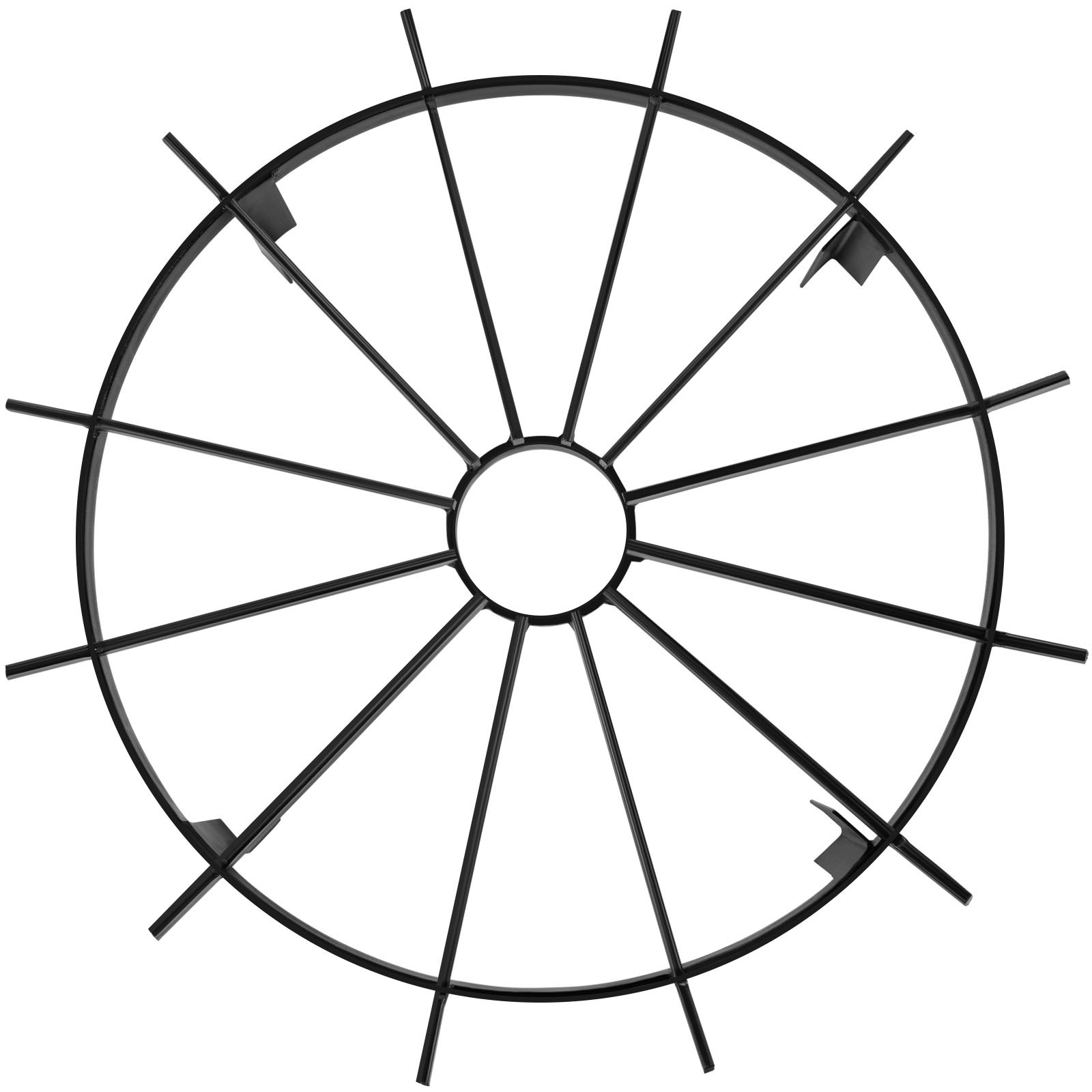 Wheel Fire Grate Fire Pit Log Grate 24-Inch Fire Pit Grate Round Fire Pit Wheels