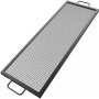 VEVOR Rectangle Fire Pit Grate, 40 x 15 inch Fire Pit Grill Grate, X-Marks Rectangle Grill Grate, Black Steel Fire Grate, Fire Pit Cooking Grate with Handles, Fire Grill Grate for Fire Pit, Campfire