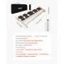VEVOR Glockenspiel Xylophone, 27 Notes, Professional Xylophone Percussion Instrument, with Metal Keys, Includes 4 Mallets, Carrying Bag, Beginner Musical Instrument for Adults and Kids Music Teaching