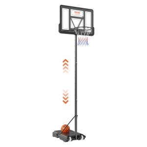 Canasta de Baloncesto Regulable y Base Rellenable