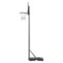 VEVOR Basketball Hoop, 4-10 ft Adjustable Height Portable Backboard System, 44 inch Basketball Hoop & Goal, Kids & Adults Basketball Set with Wheels, Stand, and Fillable Base, for Outdoor/Indoor