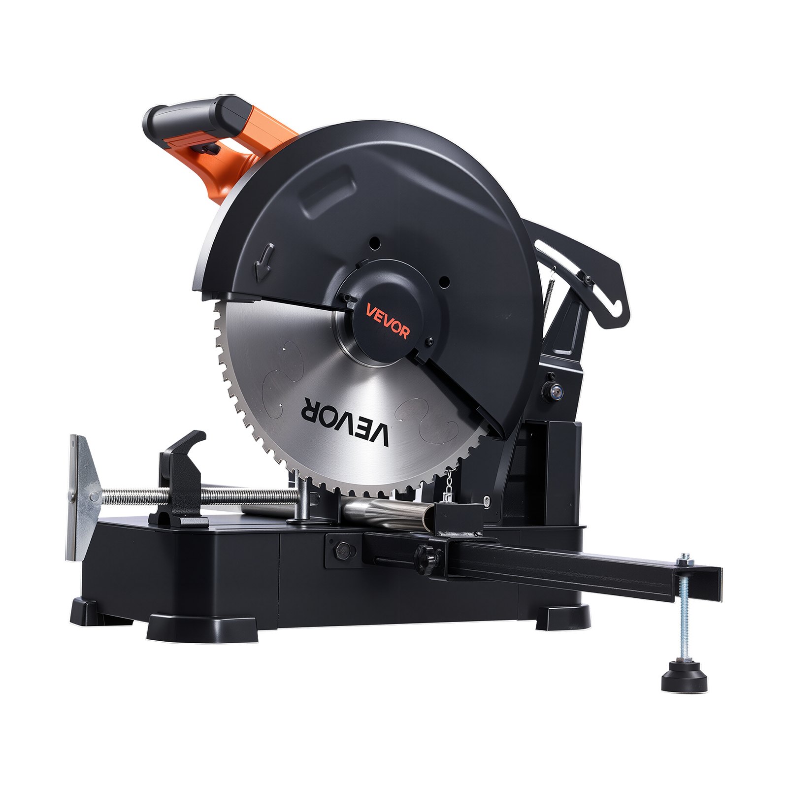 VEVOR Chop Saw, 355 mm Stainless Steel Cold Cut Blade, 3500 W Powerful Brushless Motor, 750-1200 r/min Adjustable Speed, Metal Cutting Chop Saw for Metal Square and Flat Tubes, I-Shaped Steels