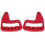 Manijas de agarre VEVOR 4X manijas de agarre de barra trasera delantera para Jeep JK Wrangler 2 4 puertas rojo mejorado