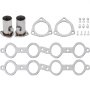 VEVOR ls swap exhaust headers with gaskets, bolts, and flanges in set.