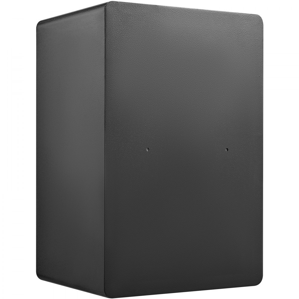 black VEVOR home safe with textured surface and rounded corners, providing secure storage.