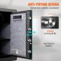 VEVOR Safe, 62.1 L Home Safe, Steel Security Safe with Fingerprint, Digital Keypad and 2 Keys, Cabinet Safe with Large Fire-proof Bag, Protect Cash, Gold, Jewelry, Documents, 40.1 x 33.0 x 60.0 cm