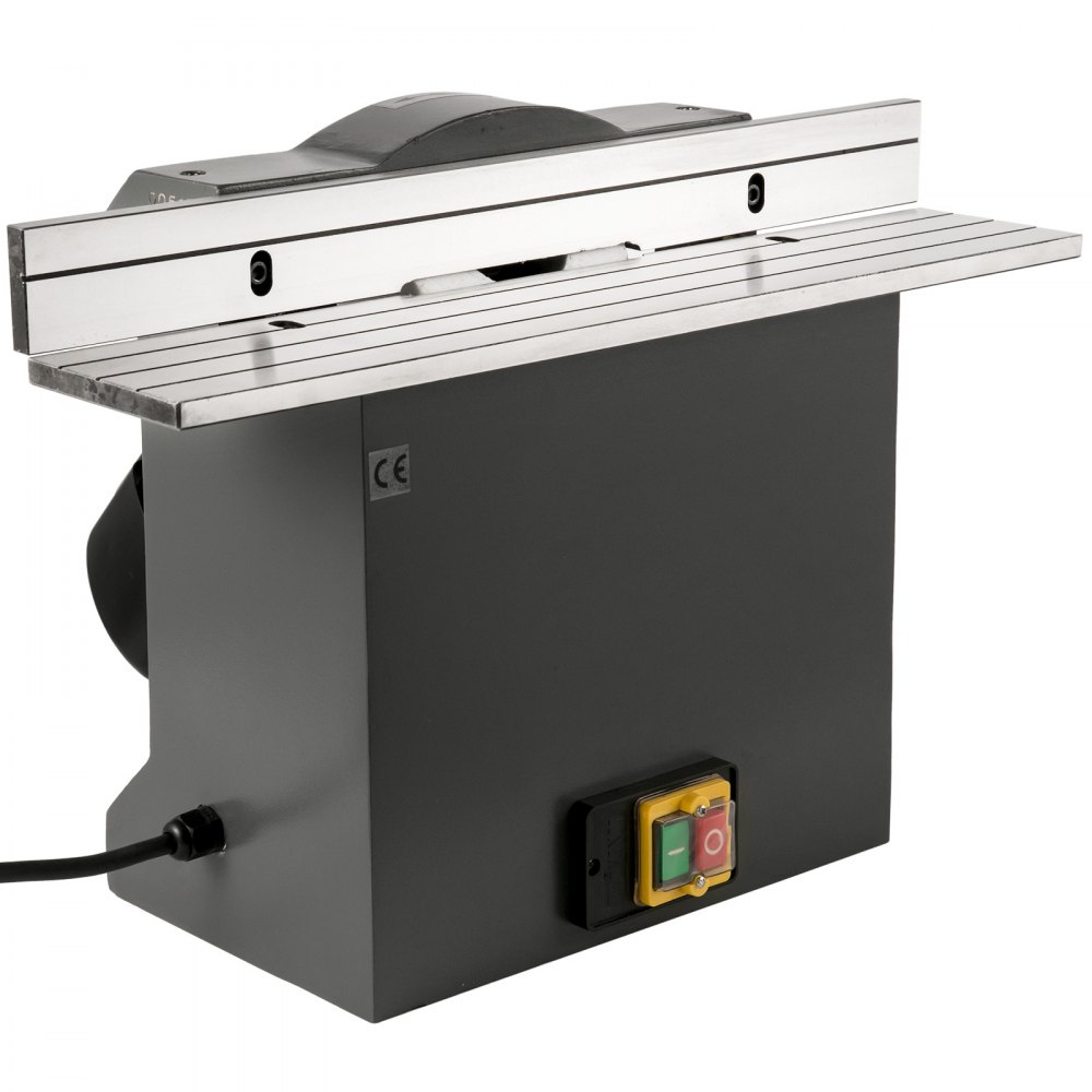 VEVOR Electric Chamfering Machine, Edge Milling Machine, 415V Deburring Tool, 550W Beveling Machine of 0-3mm Chamfering Height Range, 45° Angle Range with White Corundum Insert for Straight Edges