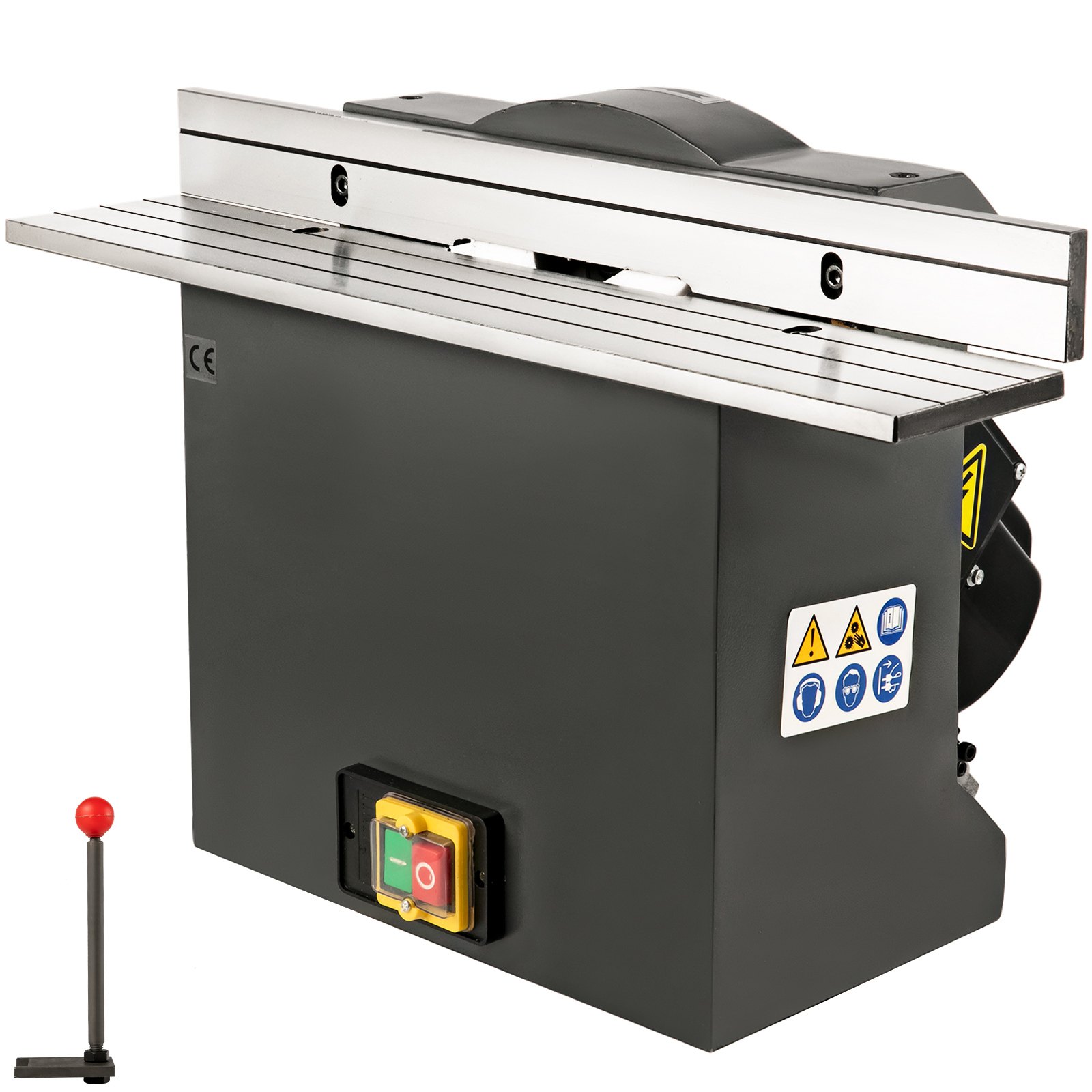 VEVOR Electric Chamfering Machine, Edge Milling Machine, 415V Deburring Tool, 550W Beveling Machine of 0-3mm Chamfering Height Range, 45° Angle Range with White Corundum Insert for Straight Edges