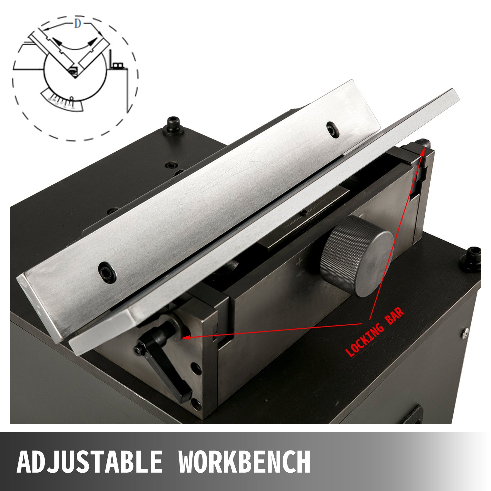 750W Electric Chamfering Machine High-Speed Vertical Deburring Tool 8000RPM