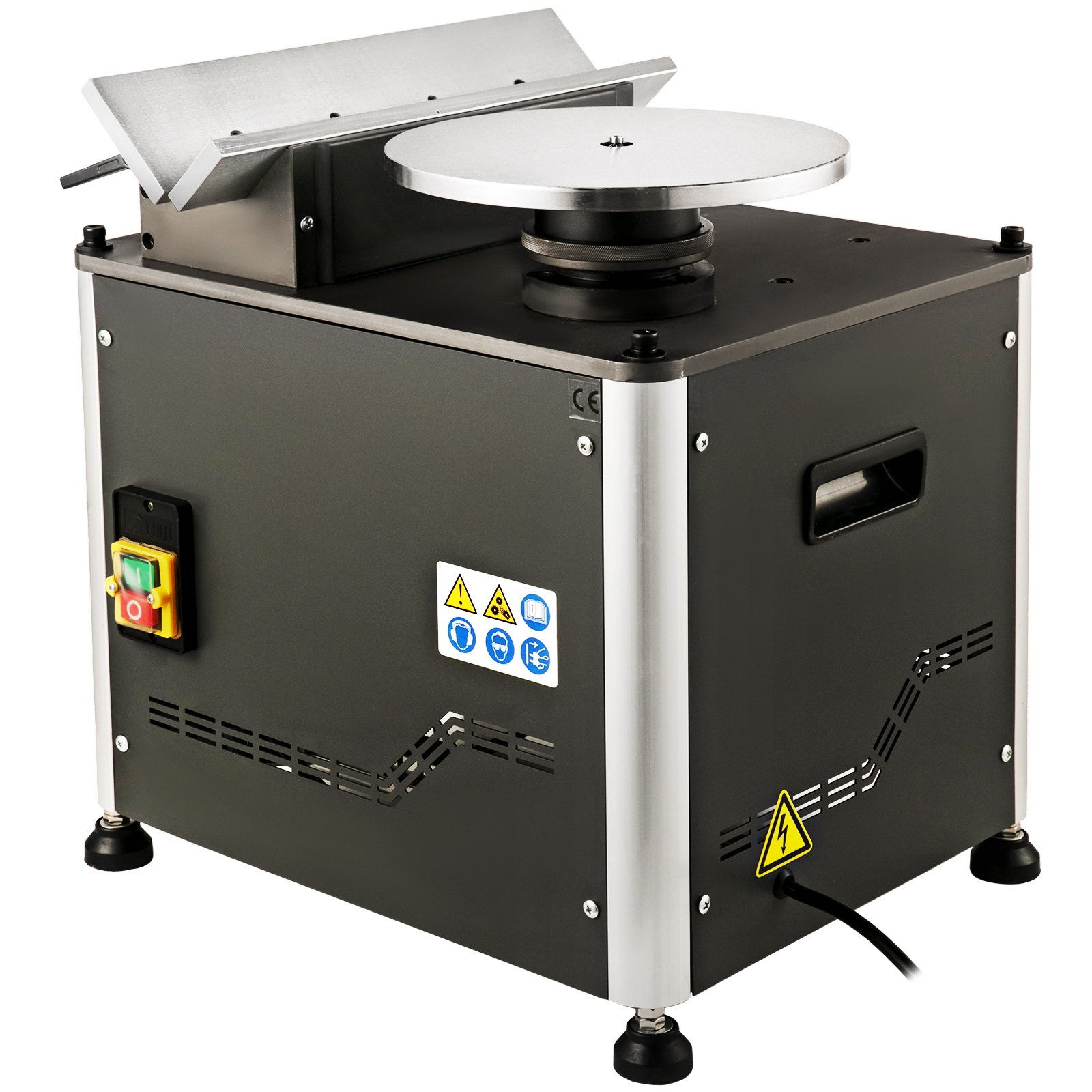 VEVOR TX-R800D Electric Chamfering Machine, 0-3mm Straight and 0-2.5mm Curve Height, 45° Angle Vertical Complex Chamfer for Deburr