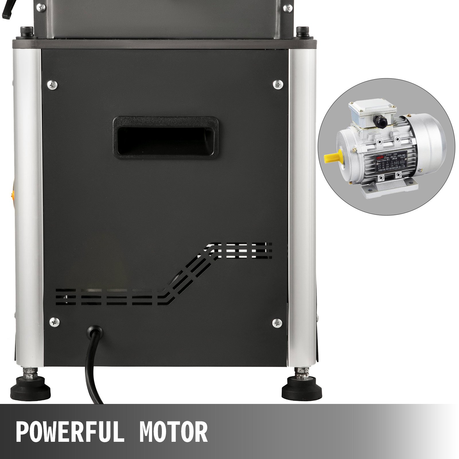 VEVOR TX-R800D Electric Chamfering Machine, 0-3mm Straight and 0-2.5mm Curve Height, 45° Angle Vertical Complex Chamfer for Deburr