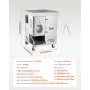 VEVOR Meat Cutter Machine, 1100W Meat Slicer, 1102 lb/h Commercial Meat Cutting Machine, Stainless Steel, 5 mm Thickness, Detachable Blades, Electric Food Slicer for Kitchen Restaurant Supermarket