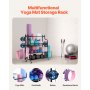 Home Gym Workout Equipment Organizer Yoga Mat Storage Weight Rack Dumbbell