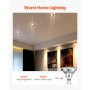 Halogen Light Bulbs GU10 MR16 Halogen Bulb 2800K 50W Lamp Bulbs Pack of 6