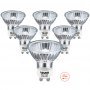 Halogen Light Bulbs GU10 MR16 Halogen Bulb 2800K 50W Lamp Bulbs Pack of 6