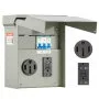 VEVOR Temporary Power Outlet Panel RV Electrical Panel 20 50 Amp RV Outlet Box