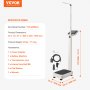 VEVOR Medical Digital Scale Professional Physician Scale for Weight Height 500LB