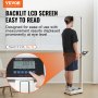 VEVOR Medical Digital Scale Professional Physician Scale for Vekt Høyde 660LB