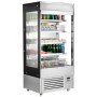 Open Air Merchandiser 4-Tier Display Cooler with Air Curtain 18.4cu.ft.