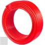 1/2"-164' Feet Red Pex-al-pex Tubing Plumbing Radiant Floor Heating Application