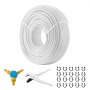 VEVOR PEX-AL-PEX Tube, 200M, 16 mm Diameter Aluminum-Plastic Composite Pipe Oxygen Barrier Radiant Floor PEX Pipe, 2 mm Thickness Radiant Heat Floor Plumbing Inner Aluminum Layer PEX Tubing Pipe