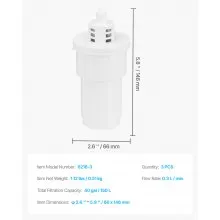 Pitcher Water Filters 3-pack Replacement Filters for Water Filter Pitcher 6216