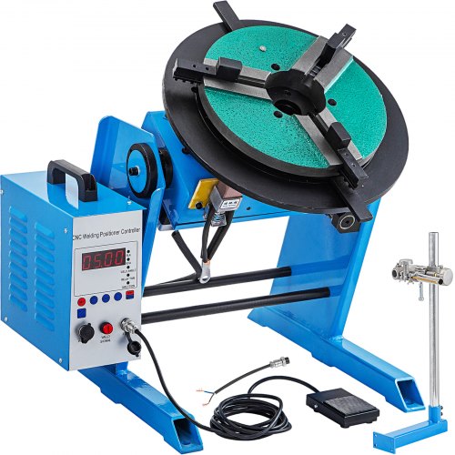 Welding Rotary Positioner Turntable Table Welding 100kg Adjustable Touch Screen