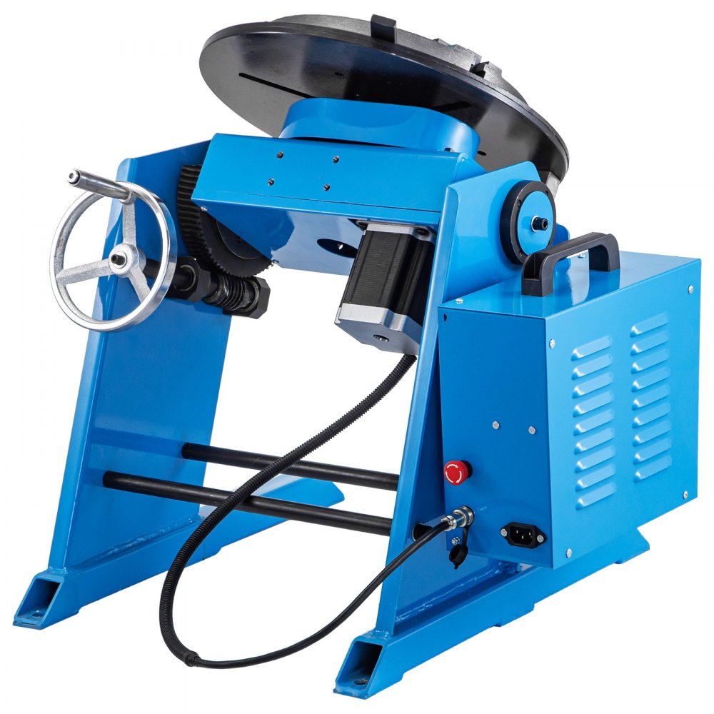 Welding Rotary Positioner Turntable Table Welding 100kg Adjustable Touch Screen