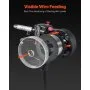 VEVOR 100Amp Spool Gun with 10FT Cable, Compatible with Hobart Handler 210 MVP Mig Welders, Suitable for 0.023", 0.030" and 0.035" Flux Core/Solid/Aluminum Welding Wires