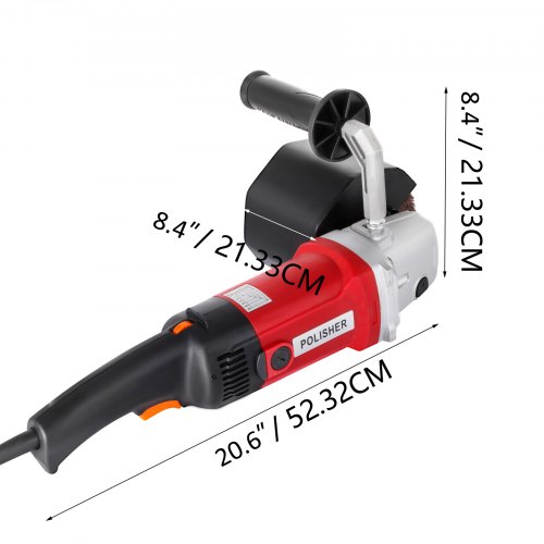 ZFE 1200W Burnishing Polishing Machine – 110V, 600-3000 RPM, With 4 Non-Woven Wheels (80#-360#), For Metal & Stainless Steel